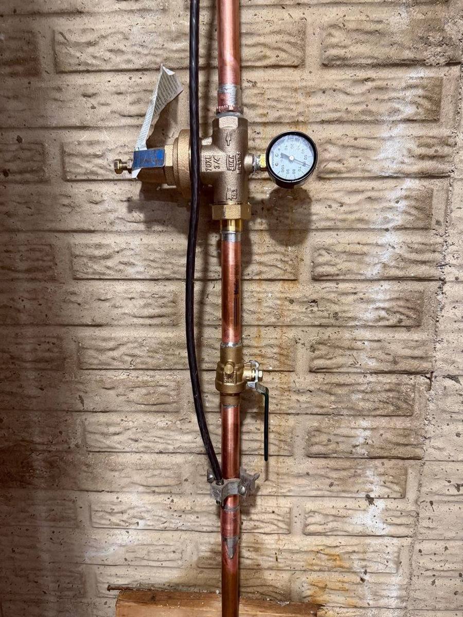 Pressure-reducing valve installation - Leesburg, VA